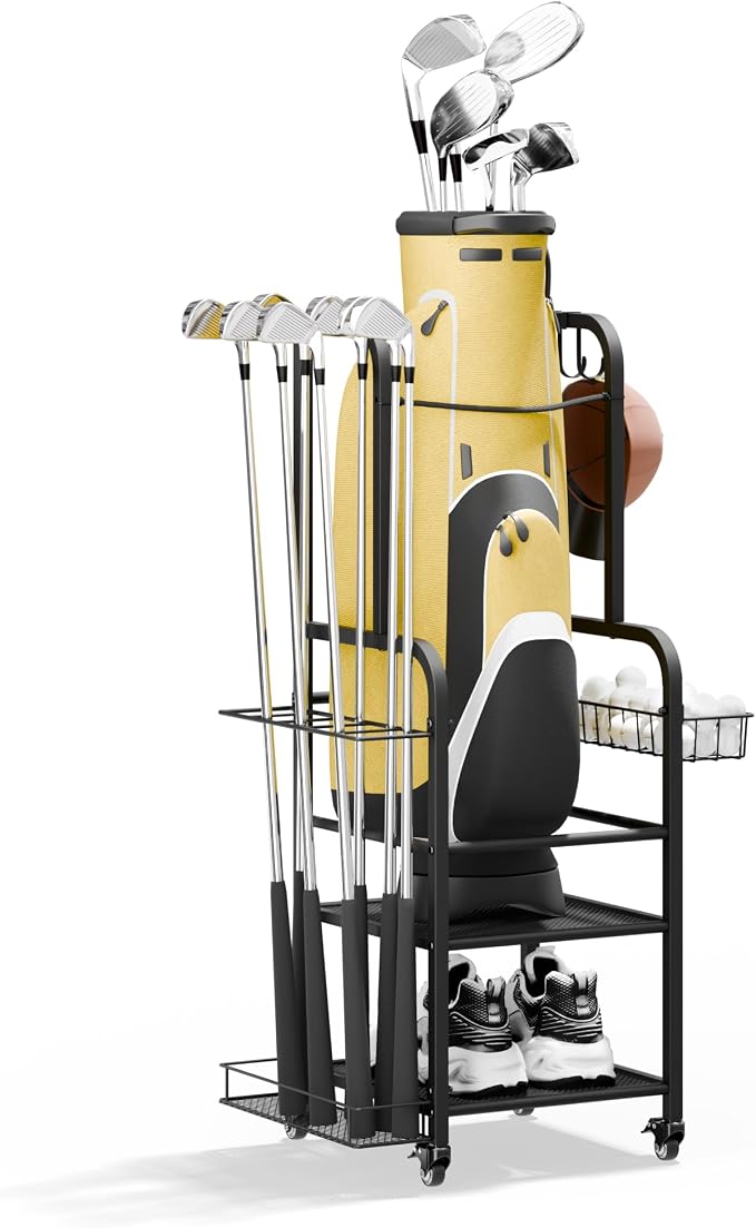 niffgaff Golf Bag Organizer Golfing Storage Stand by niffgaff