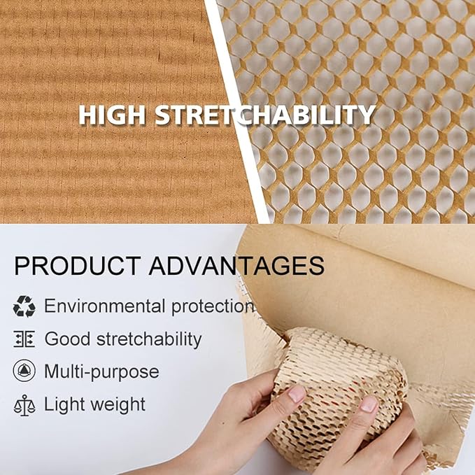 Honeycomb Packing Paper, Products & Gifts Wrapping Paper, Recyclable and - Image 7