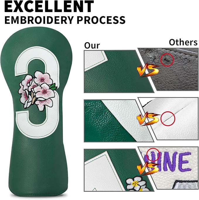 Premium Golf Club Head Cover - Image 5