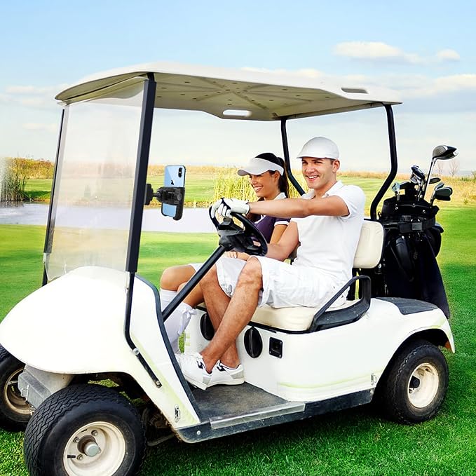 Golf Cart Phone Mount Holder Compatible - Image 8