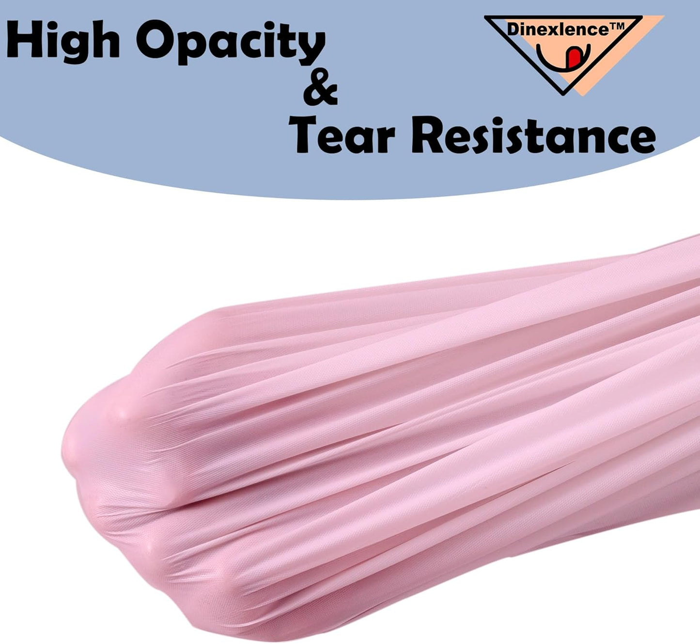 2 Pack Pink Premium Plastic Tablecloth Rectangle 54 x 108 Inches Reusable Rose Pink Decorative Table Cover for Dining, Wedding, Party, Indoor and Outdoor use