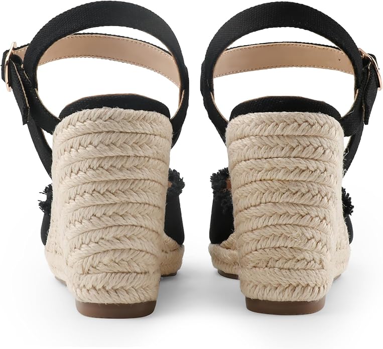 JOY IN LOVE Platform Wedge Sandals - Image 3