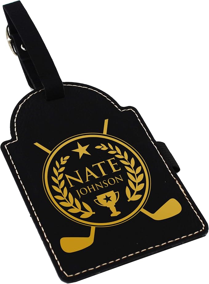 Custom Engraved Golf Luggage and Bag Tag by MyPersonalMemories