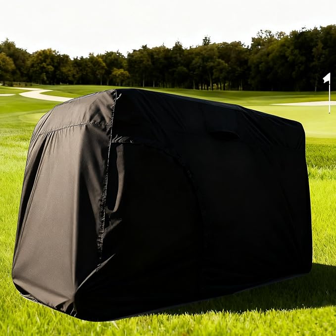 Golf Cart Cover 2/4/6 Passenger, Waterproof Golf Cart Rain Covers, Heavy-Duty - Image 7