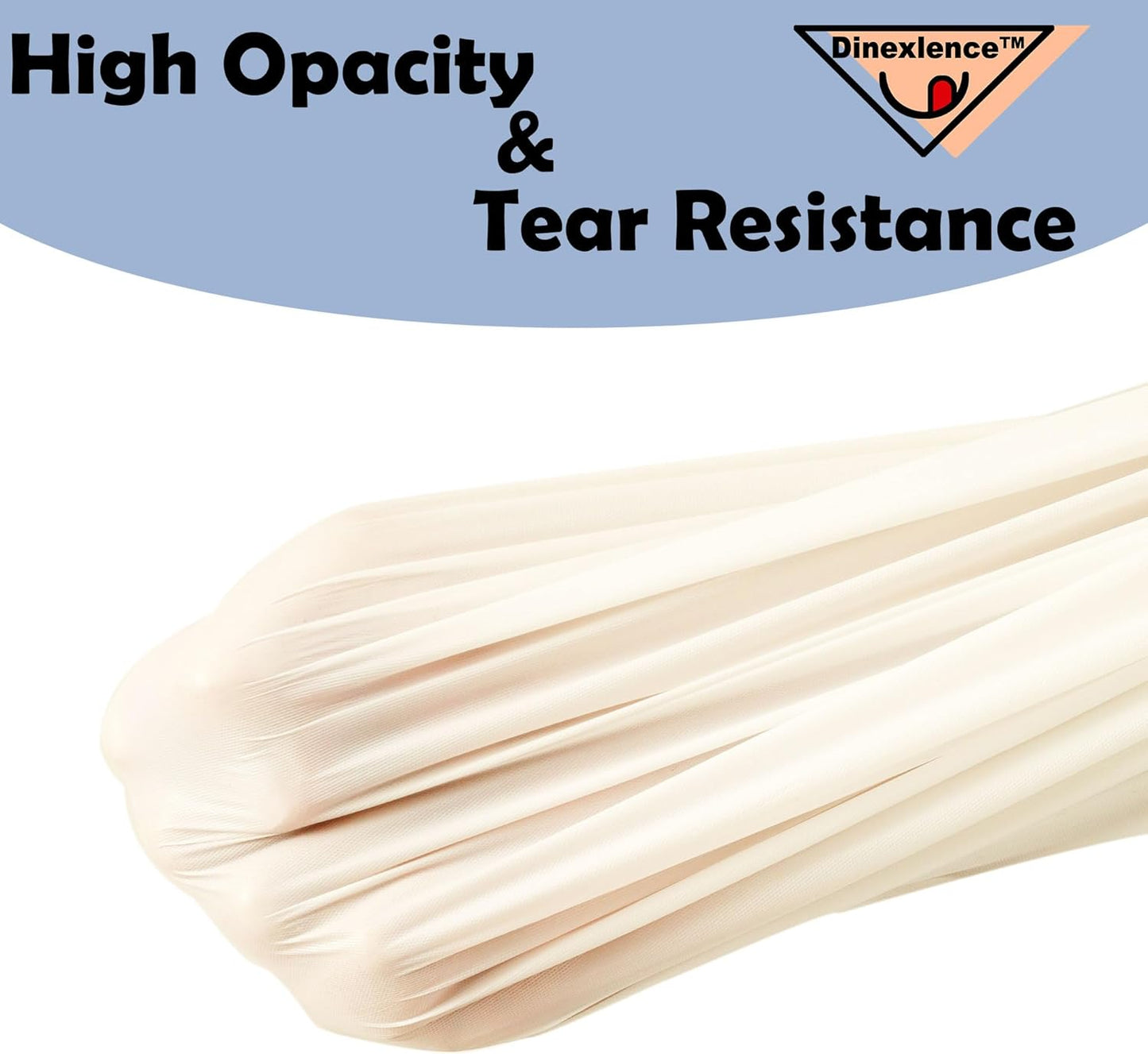 2 Pack Ivory Premium Plastic Tablecloth Rectangle 54 x 108 Inches Reusable Beige Creamy White Decorative Table Cover for Dining, Wedding, Party, Indoor and Outdoor use