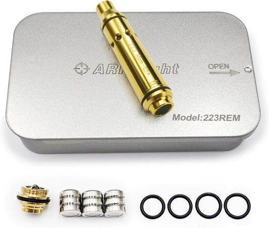 9mm/380ACP/40S&W/45ACP Dry Fire Training Cartridge Integrated Snap Cap for Dry Fire Trainer,Red Dot Beam Bullet with Double O-Ring