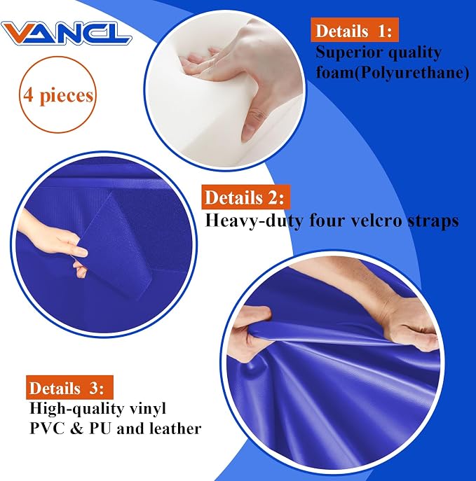 Gym Padding Wall Pads for Gym Wall Mats Basketball Wall Padding 2" Thick Foam - Image 4