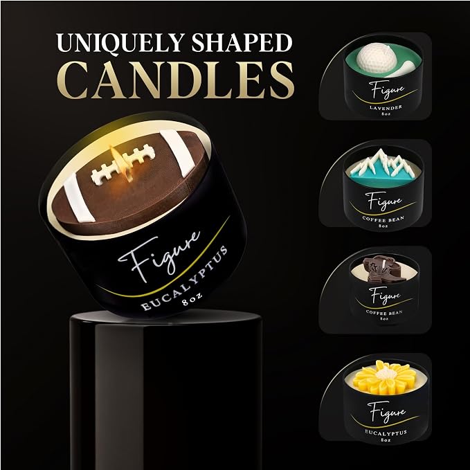 All-Natural Football Candle – Eucalyptus Scent | Hand-Poured in The USA | - Image 7