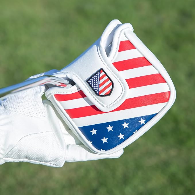 Golf Putter Cover USA Mallet Putter Headcover - Image 2