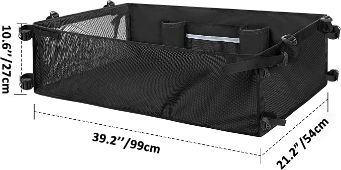 Golf Cart Cargo Mesh Organizer Compatible - Image 6
