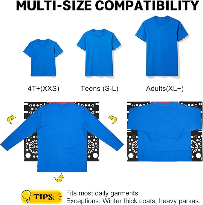 BoxLegend Version 3 Shirt Folding Board t Shirts Clothes Folder Durable Plastic - Image 8