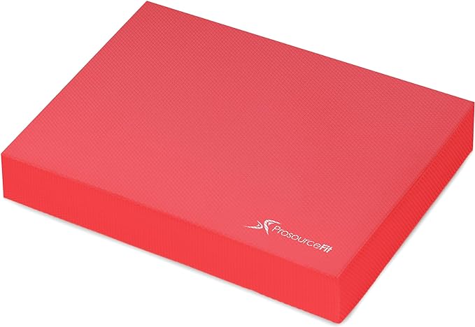 ProsourceFit Exercise Balance Pad – Non-Slip Cushioned Foam Mat & Knee Pad by ProsourceFit