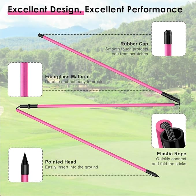 Rhino Valley Golf Alignment Sticks - Image 3
