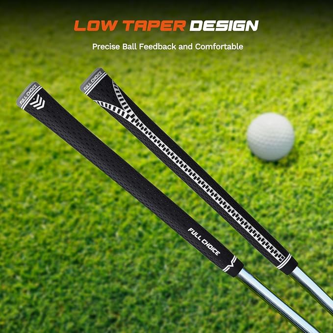 Rubber Golf Grips 13 Pack, Concise Fashion Design, Choose from 13 Grips Set or - Image 3
