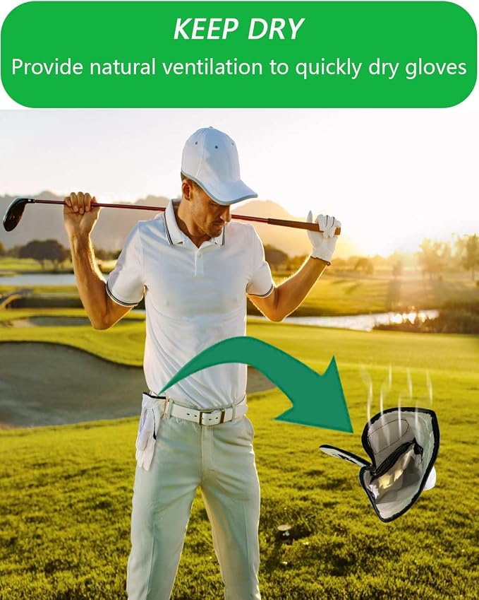 Golf Glove Clip, Simple and Stylish Golf Glove Holder - Image 3