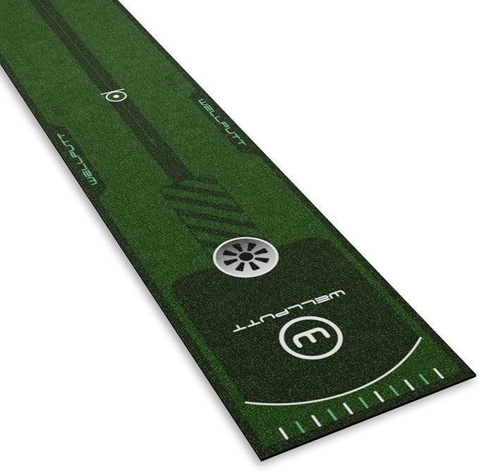 WELLPUTT - Golf Putting Training Mat - 8ft Essential - Image 4