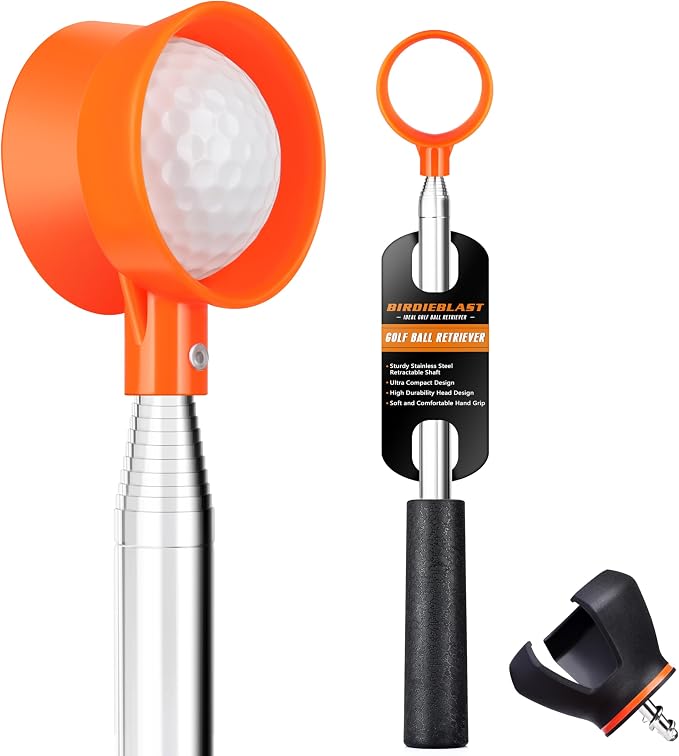 Golf Ball Retriever Telescopic, by BIRDIEBLAST