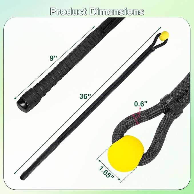 Golf Rope Swing Trainer & Aid – Elevate Speed Tempo Flexibility | All-Level - Image 7