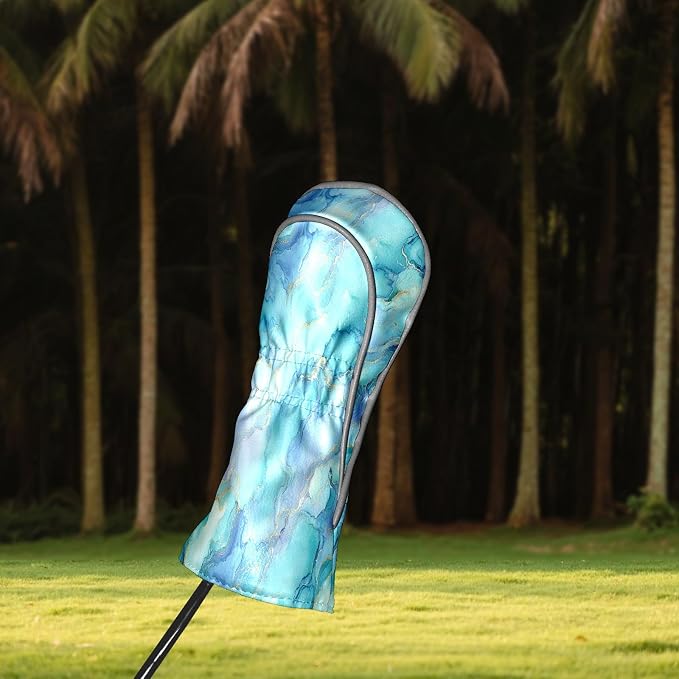 Golf Driver Head Covers Fairway Wood Headcovers, Premium Leather Golf Club - Image 8
