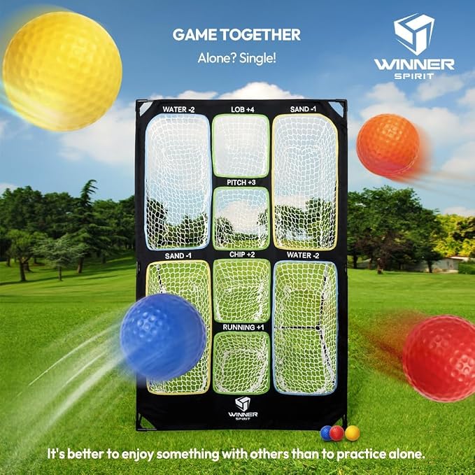 WINNER SPIRIT Play 707 Golf Chipping Game Net - Image 2
