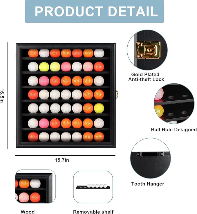 KCRasan Golf Ball Display Case - Image 2