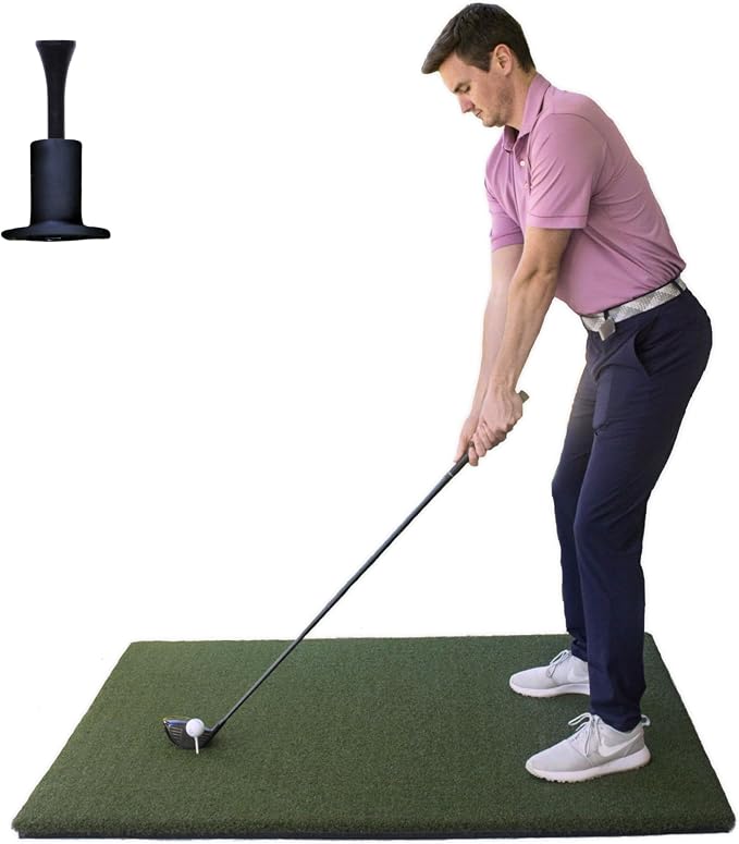 The Original Country Club Elite by Real Feel Golf Mats 4' X 5' Simulator Size by RealFeelGolfMats