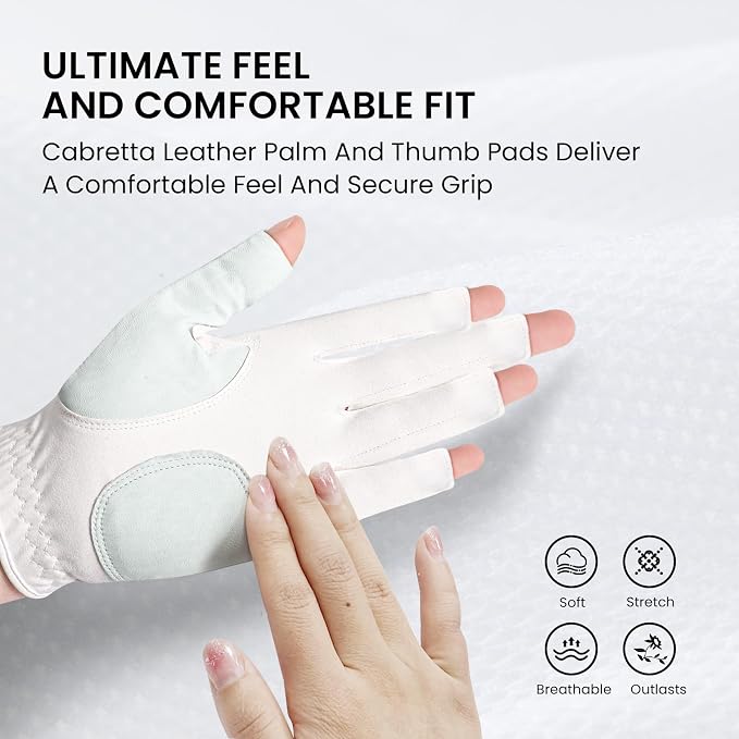 FINGER TEN Stylish Golf Gloves Women - Image 3
