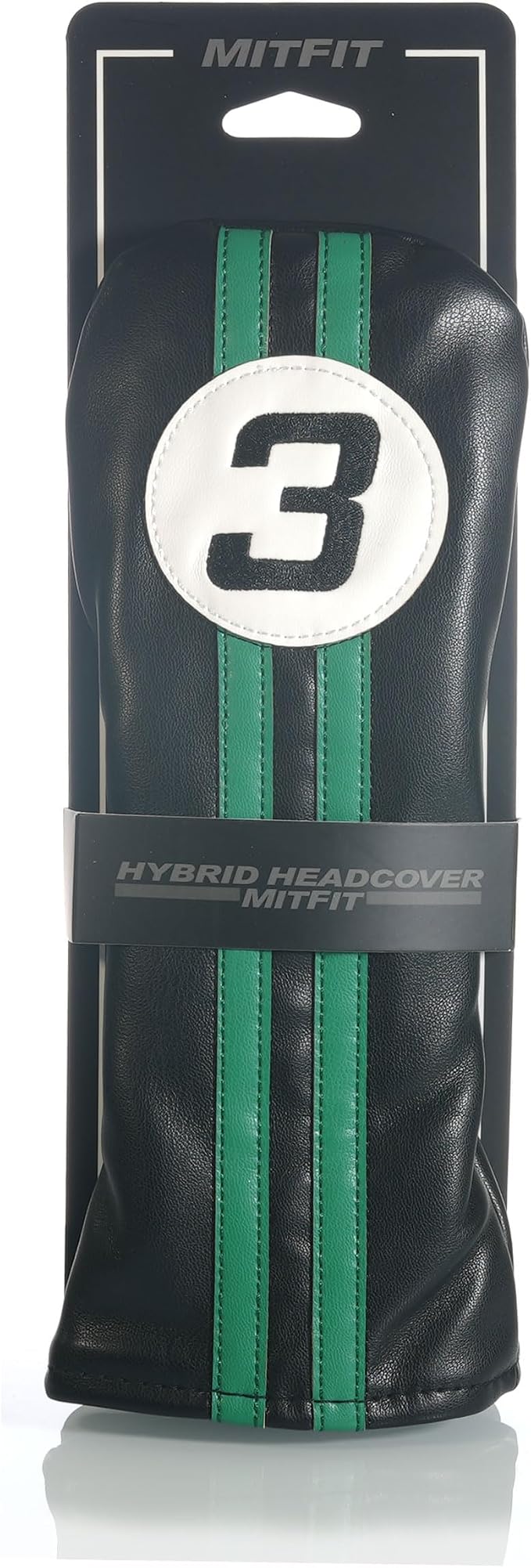 Single Headcover, Easy Slip-On Easy-Off Golf Club Head Cover, Fleece Lined by MitFit