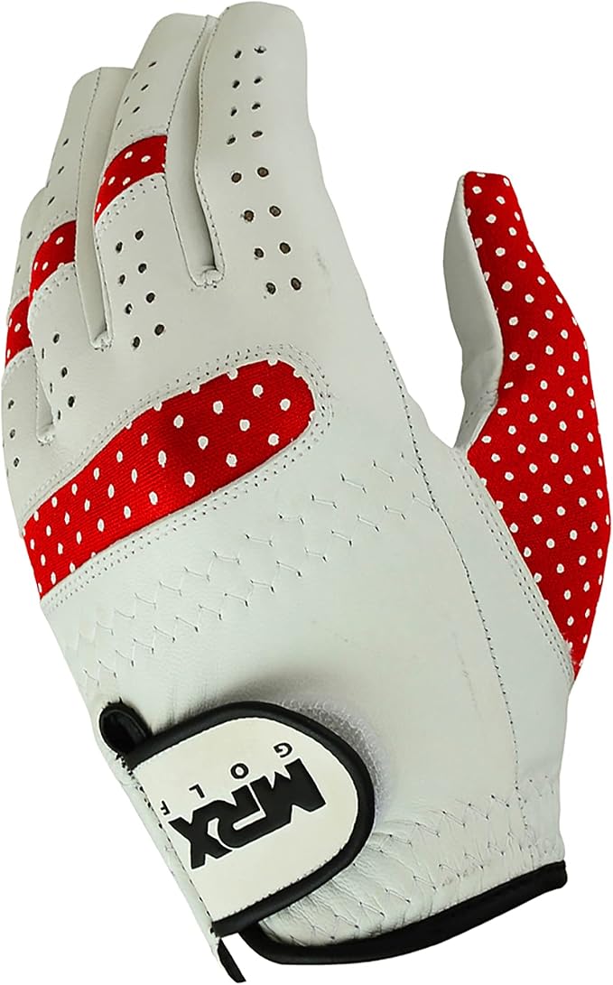 MRX Women Golf Glove Left Handed Golf Gloves Sweat Resistant Soft Cabretta - Image 9