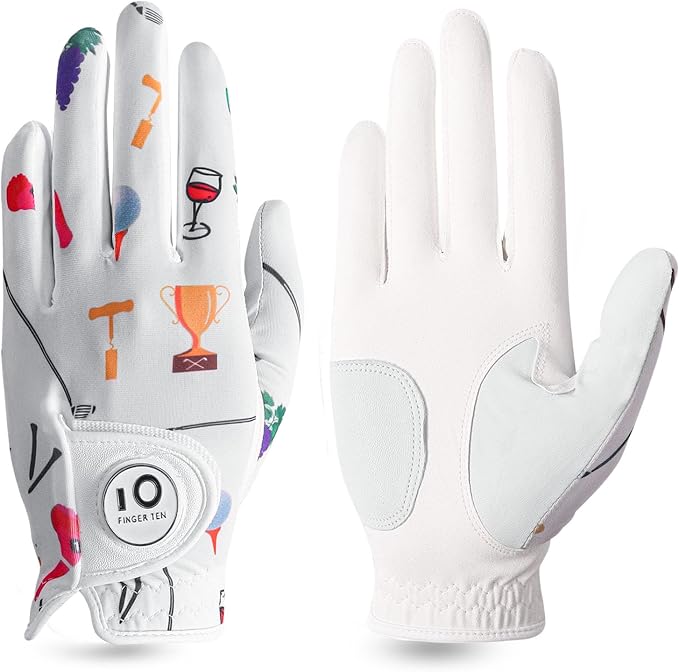 FINGER TEN Stylish Golf Gloves Women by FINGERTENSport