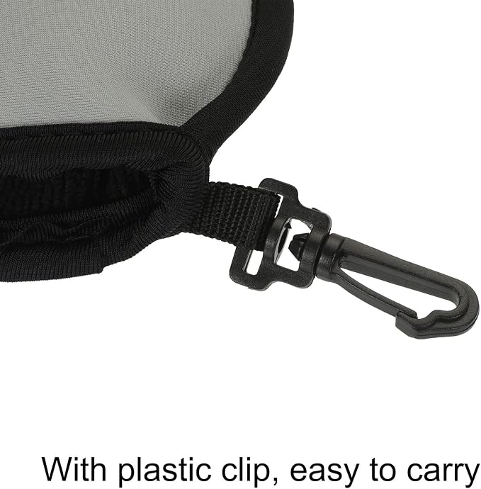 MECCANIXITY Golf Ball Cleaner Portable Pouch Pocket Washer Bag - Image 4