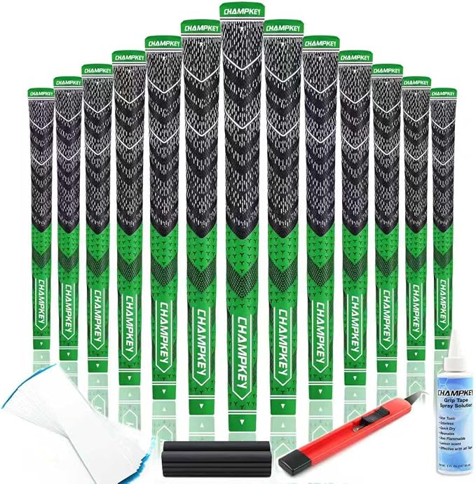 CHAMPKEY Half Cord Golf Grips 13 Pack by ++Champkey