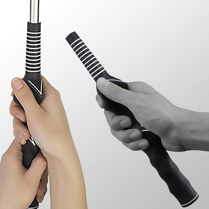 2Pcs Golf Swing Training Grip, Right-Handed Golf Club Grip Trainer, Help Kids - Image 2