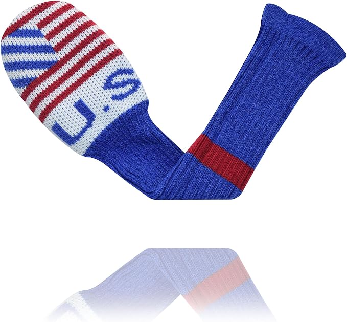 LeFeng 3Pcs Golf Club Covers, Knitted Golf Club Covers - Image 3