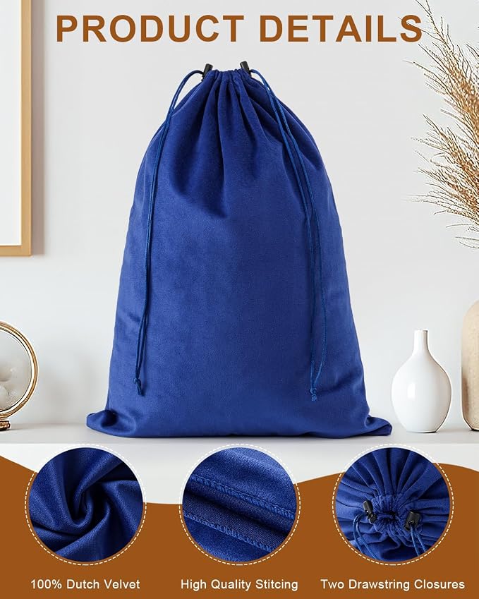 FantasyLife Shoe Bags for Travel, Washable Dust Bags for Storage & Packing - Image 4