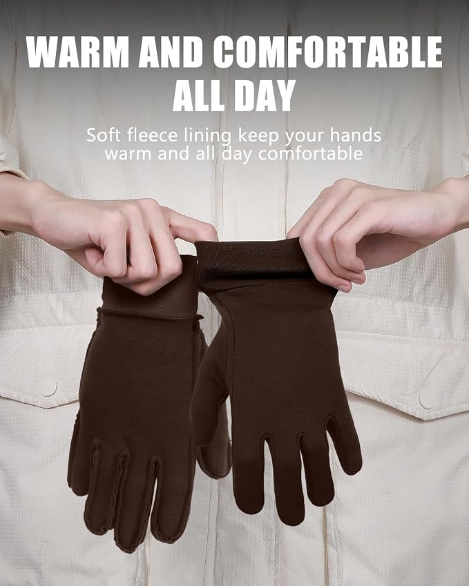 Aegend Lightweight Winter Gloves - Image 7