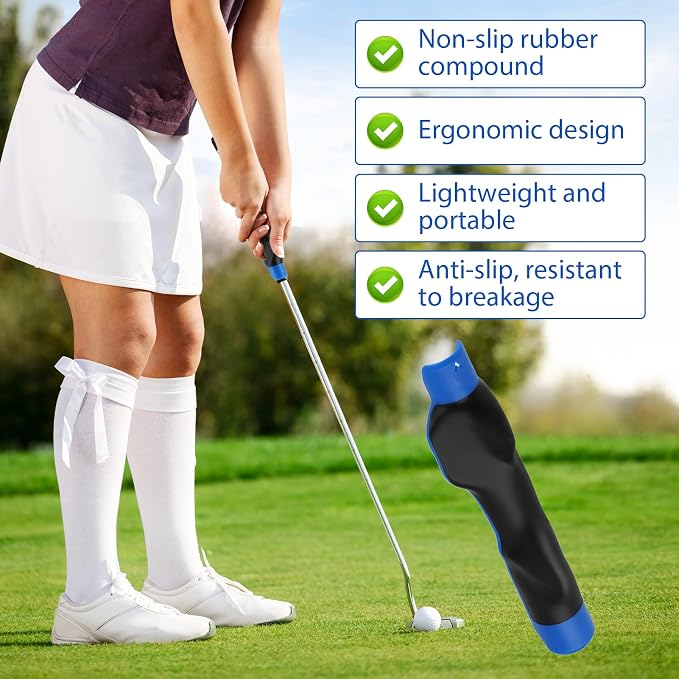 Ergonomic Golf Grip Trainer, Golf Swing Training Aid - Image 6