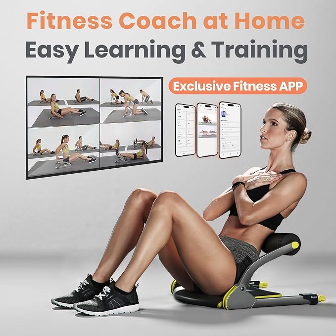 Wonder Core Smart, Ab Machine, Ab Workout Equipment, Sit Up Machine & Exercise - Image 8