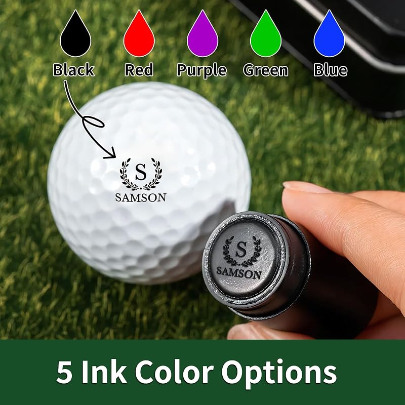 Personalized Golf Ball Stamp - Image 6