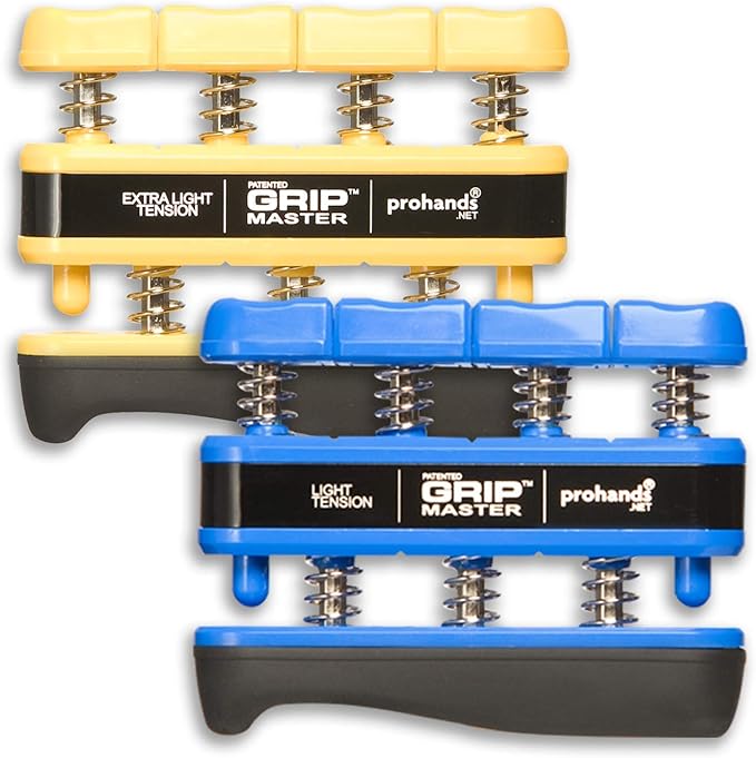 Prohands Gripmaster Hand Exerciser, Finger Exerciser, Spring-Loaded, by PROHANDS
