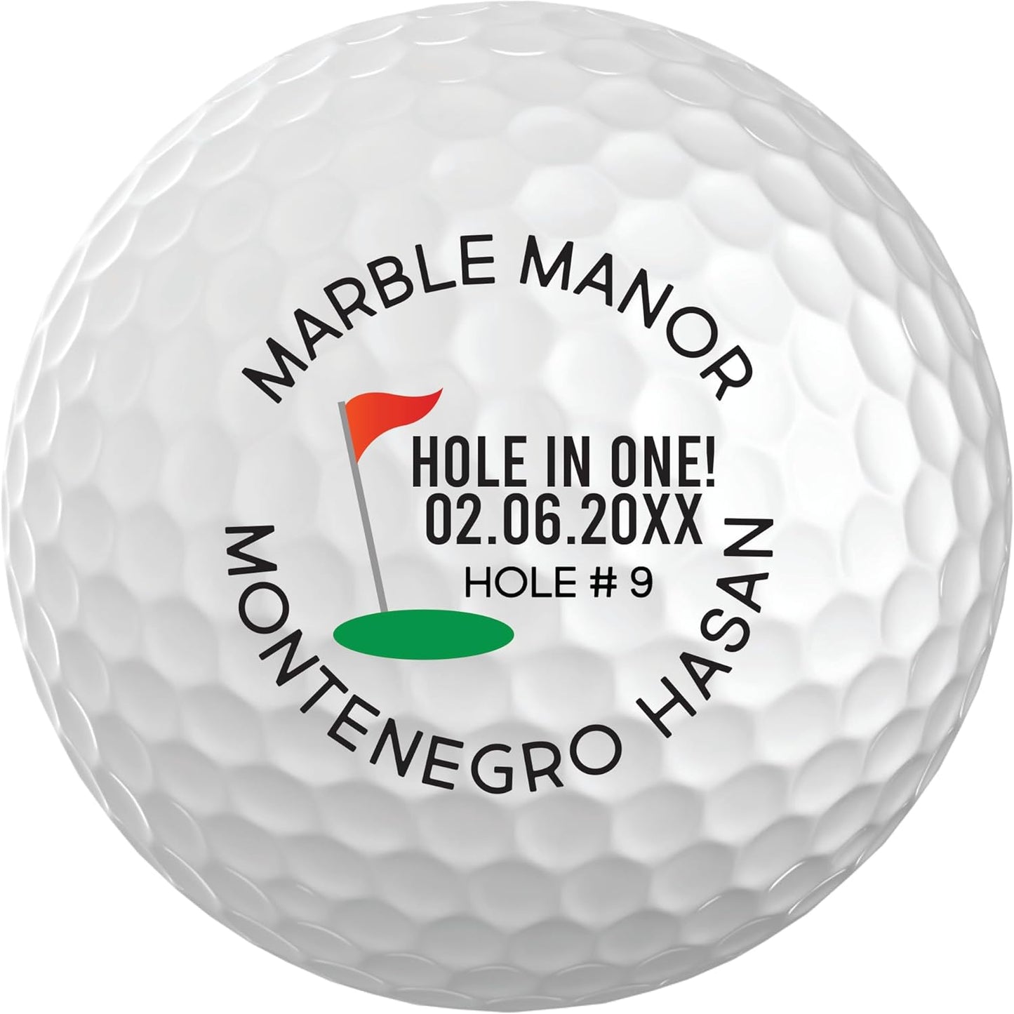 Infusion Personalized Logo Golf Balls - Custom Monogrammed (12 Balls)