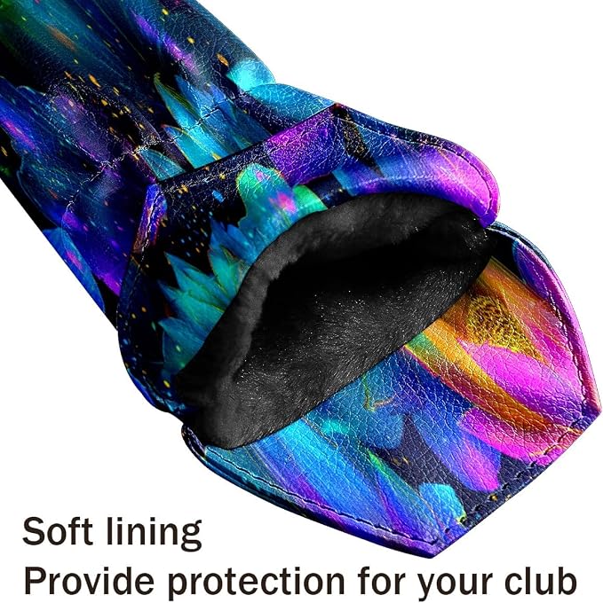 Golf Club Head Cover Waterproof Leather - Image 7