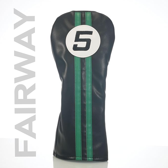 Single Headcover, Easy Slip-On Easy-Off Golf Club Head Cover, Fleece Lined - Image 2