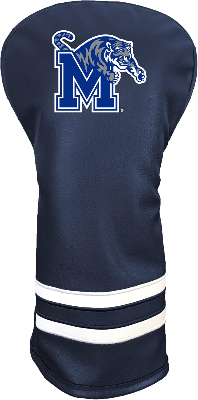 Team Golf NCAA Vintage Driver Golf Club Headcover, Form Fitting Design by TeamGolf