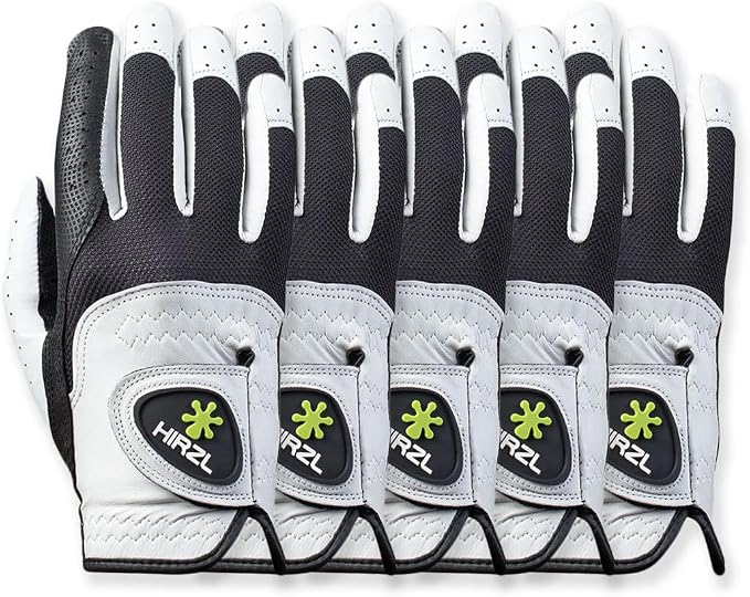 HIRZL Trust Control 2.0 Golf Gloves, All Weather Mens Golf Glove, Kangaroo - Image 2