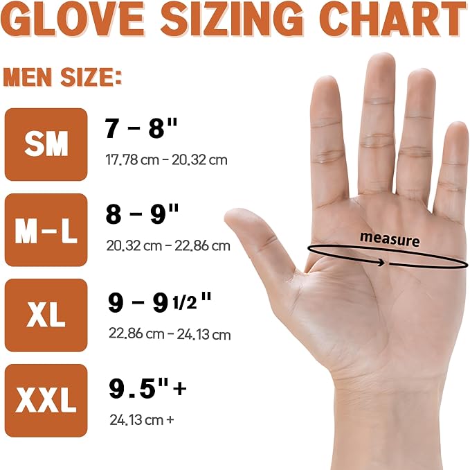 Copper Tech Golf Gloves Men Right Handed Golfer or Left Handed Golfer | Copper - Image 6