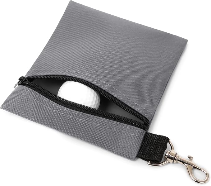 BuyAgain Golf Tee Pouch, 5.62 X 6.87 Inch Professional Zipper Golf Tee/Ball - Image 9