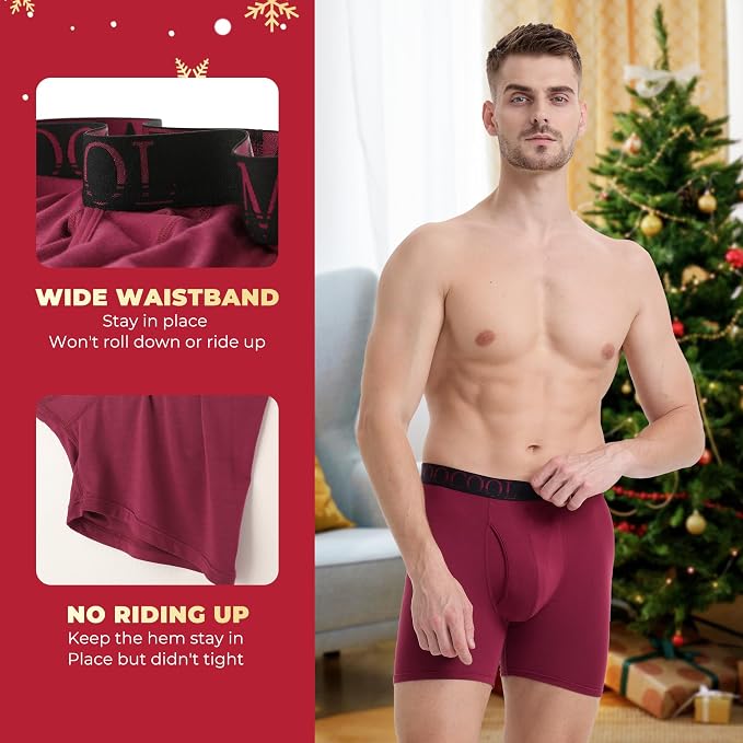 BAMBOO COOL Men's Ultra ComfortSoft Underwear, Moisture Wicking & Breathable No - Image 3