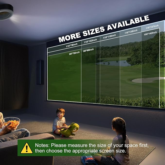 Fireproof Golf Simulator Impact Screen - Image 6