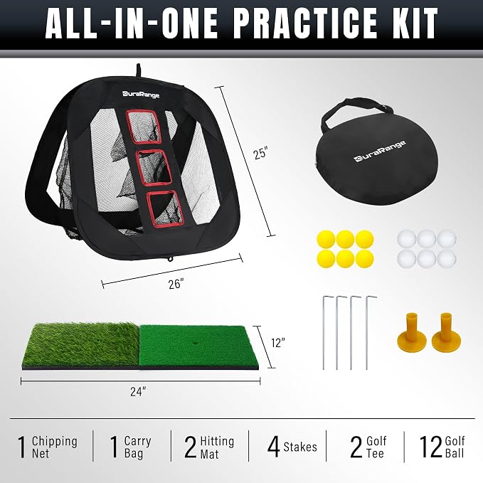 Pop-Up Golf Chipping Net - Image 2